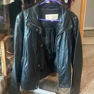 Jessica Simpson leather jacket